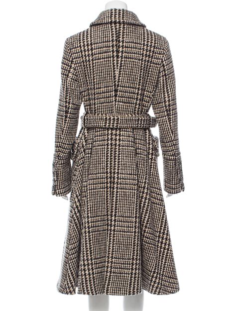 burberry houndstooth wool jacket|Burberry coats for women.